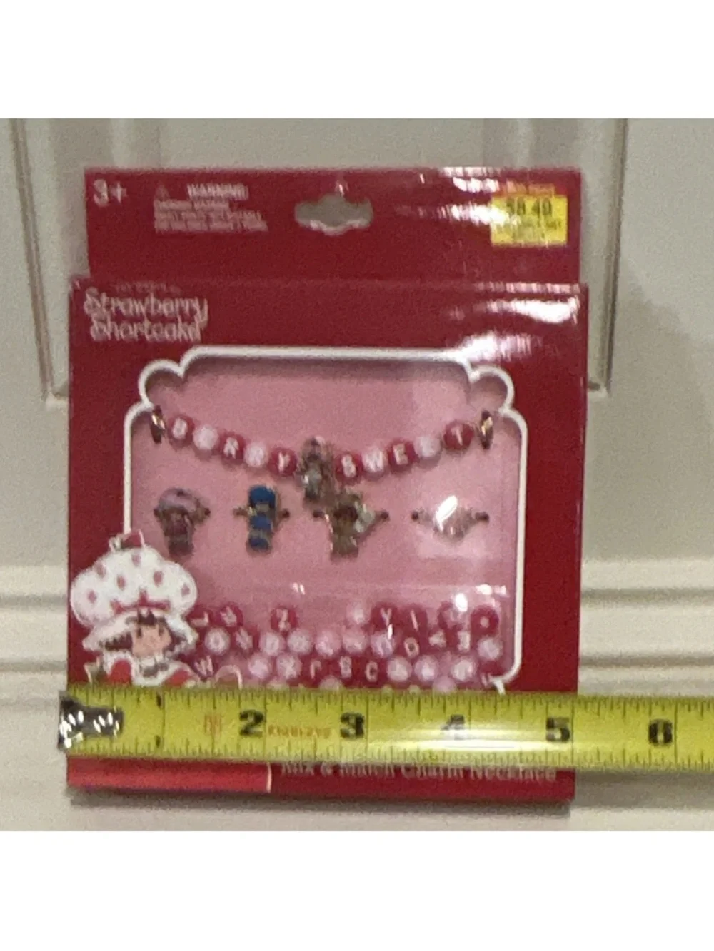 Hobby Lobby Pink and Red Retail Box with Price Sticker